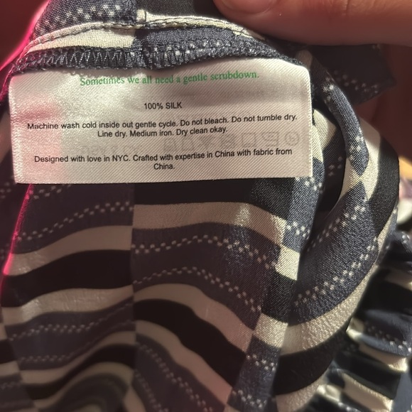 New MM LAFLUER Amelia silk joggers - Picture 9 of 9